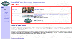 Desktop Screenshot of powermems.be