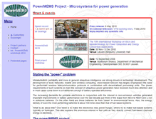 Tablet Screenshot of powermems.be